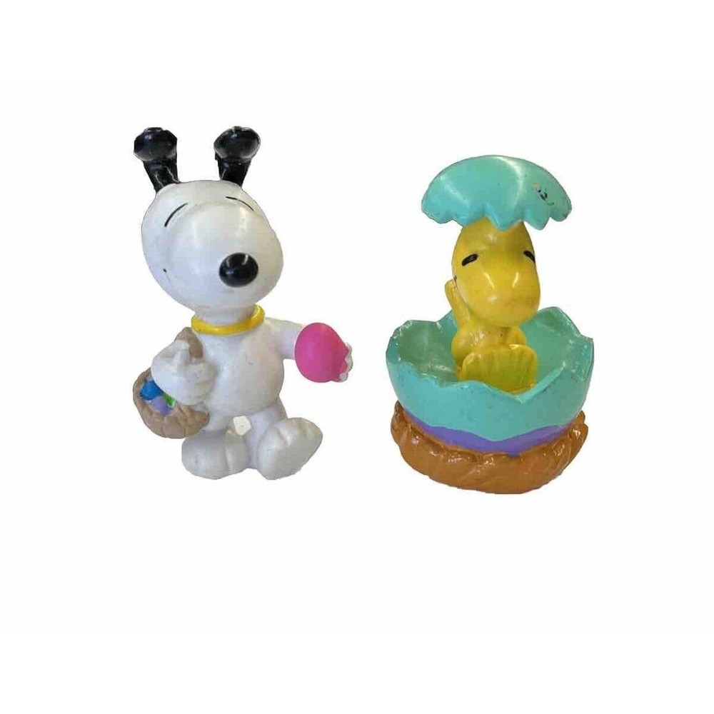 Snoopy‎ and Woodstock Easter Figurines
